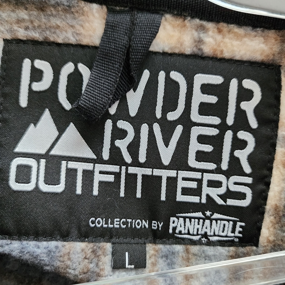POWDER RIVER OUTFITTERS PLAID HALF ZIP PULLOVER - Picture 10 of 11